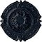 Ekena Millwork Southampton Ceiling Medallion (Fits Canopies up to 2 3/4"), 16 3/8"OD x 1 3/4"P, Midnight Dream CM17SOMDF - alternate 1